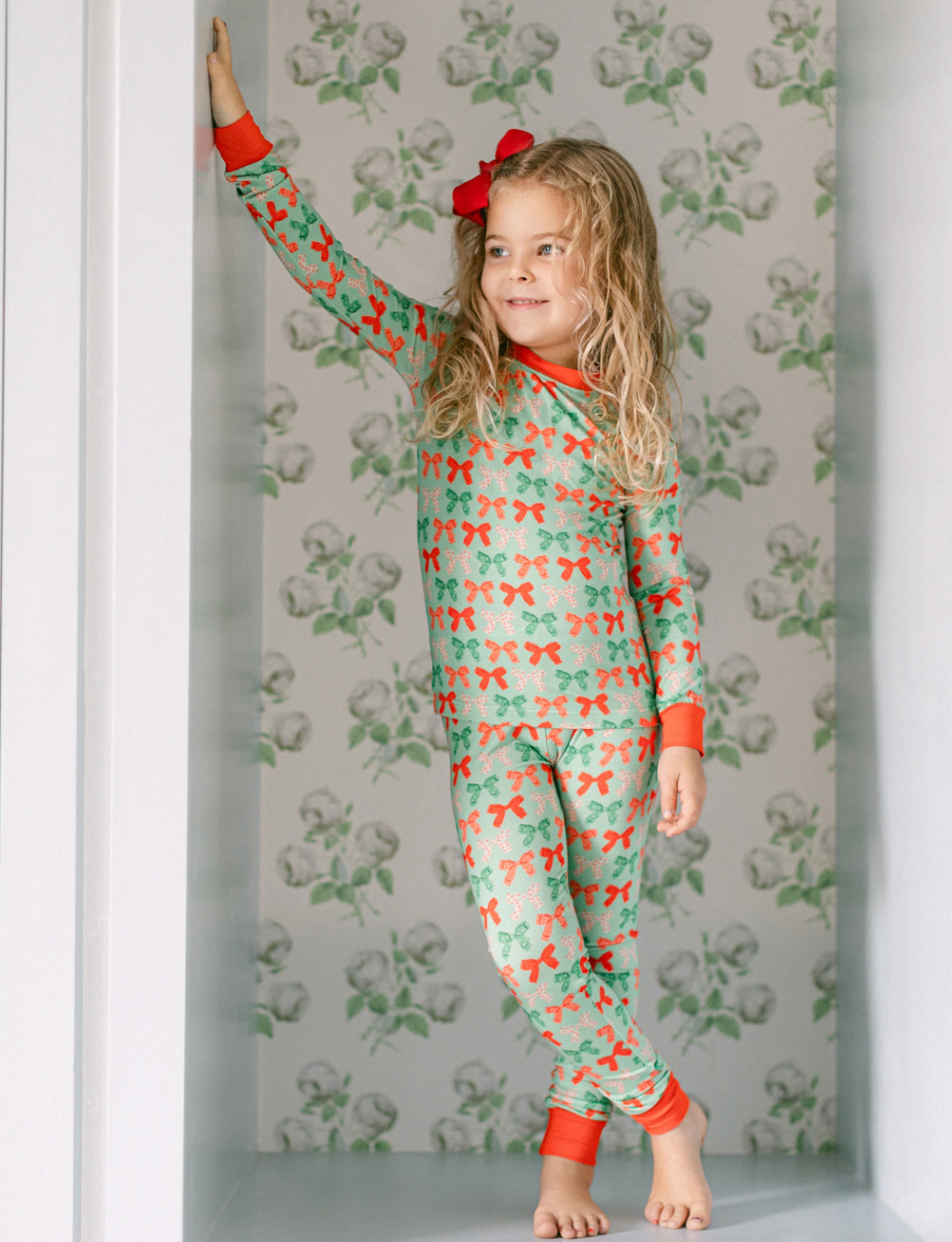 Christmas Bows Premium PJ Set from Anderson Parker