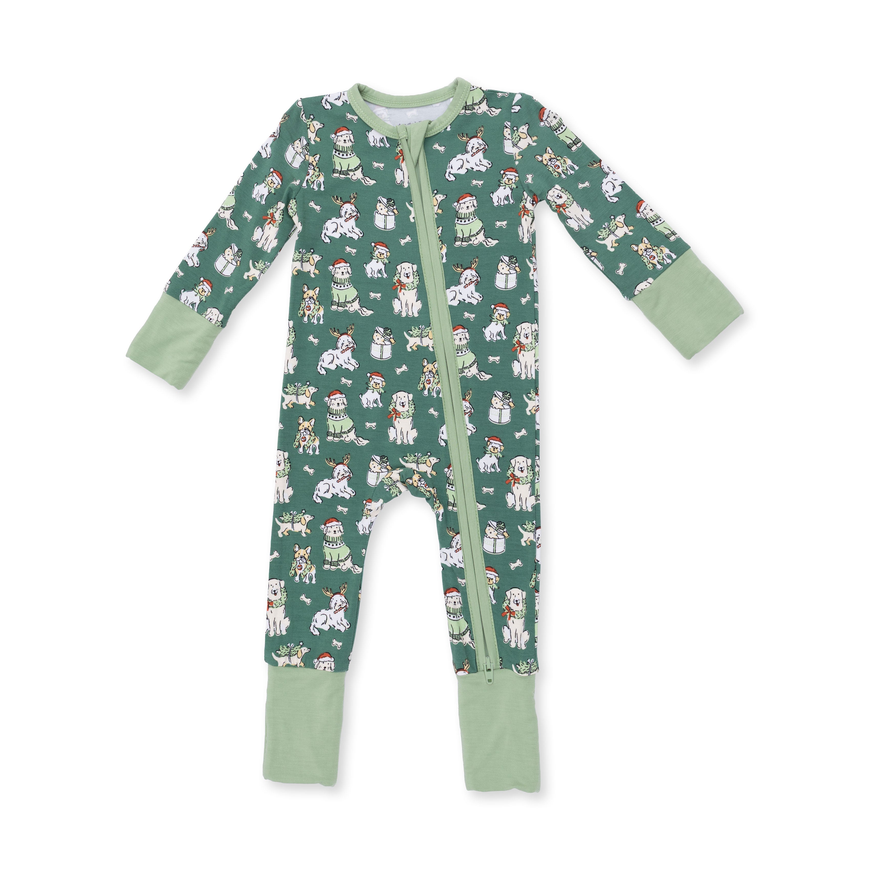 Christmas Dogs Uni - Convertible Romper from Anderson Parker