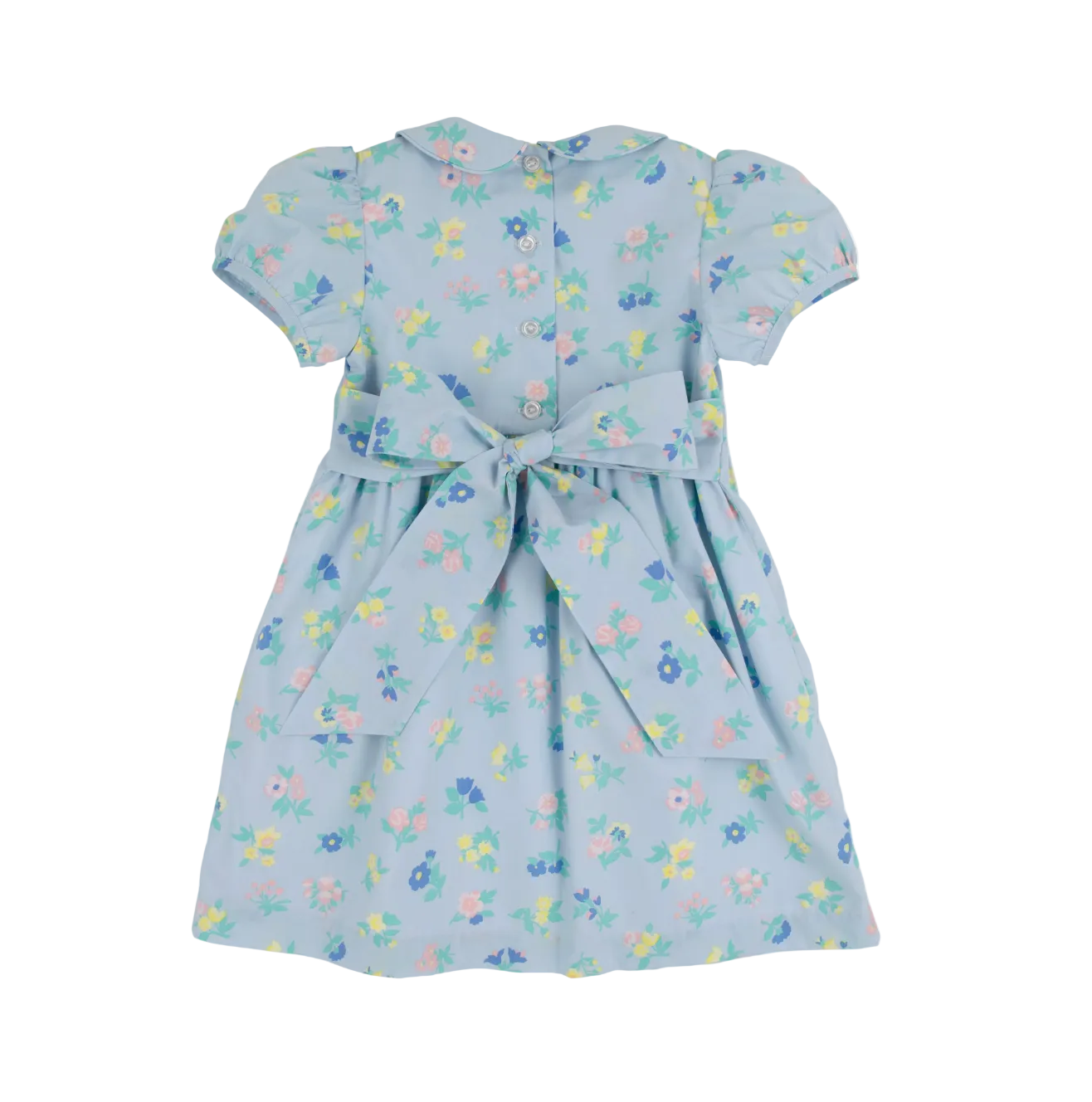 Cindy Lou Sash Dress - Broadcloth - Little London Flowers from Anderson Parker