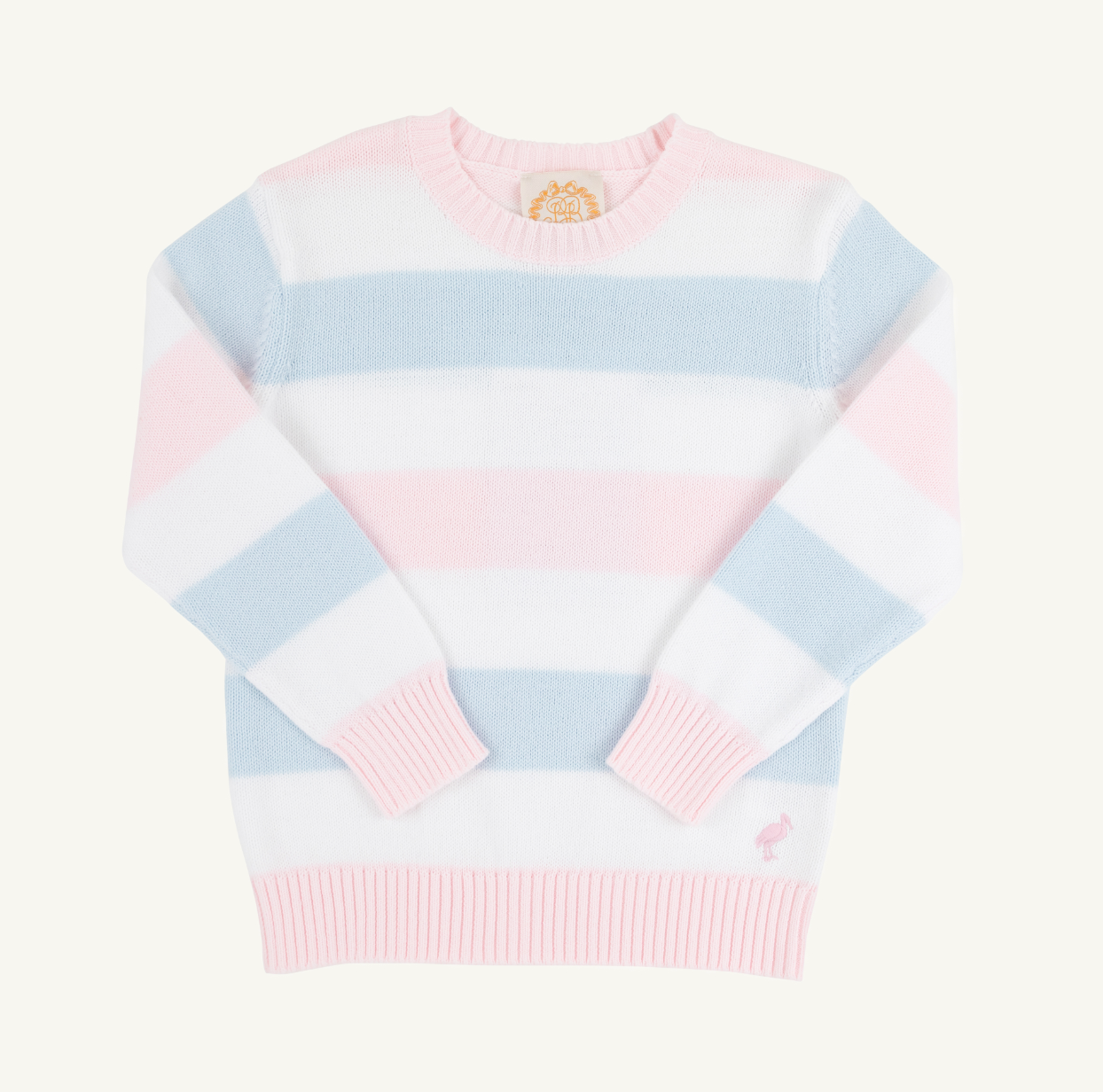 Cissy Sweater - Buckhead Blue/Palm Beach Pink/Worth Ave White Stripe from Anderson Parker