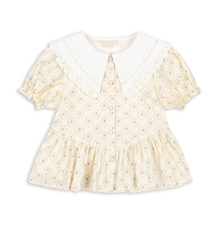 Coeur Collar Shirt & Short Set from Anderson Parker