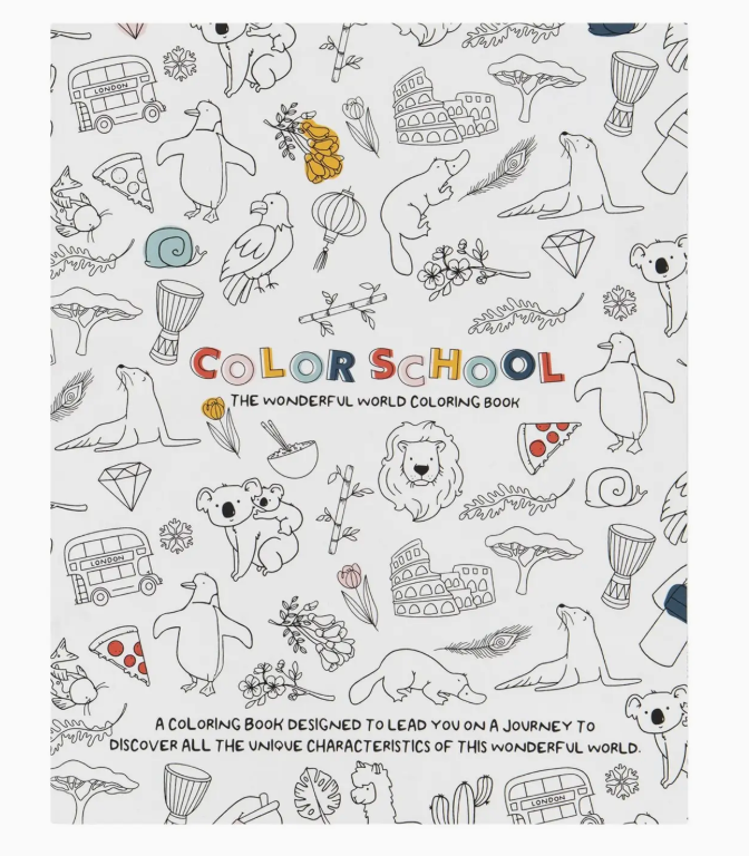 Coloring Book - Wonderful World from Anderson Parker