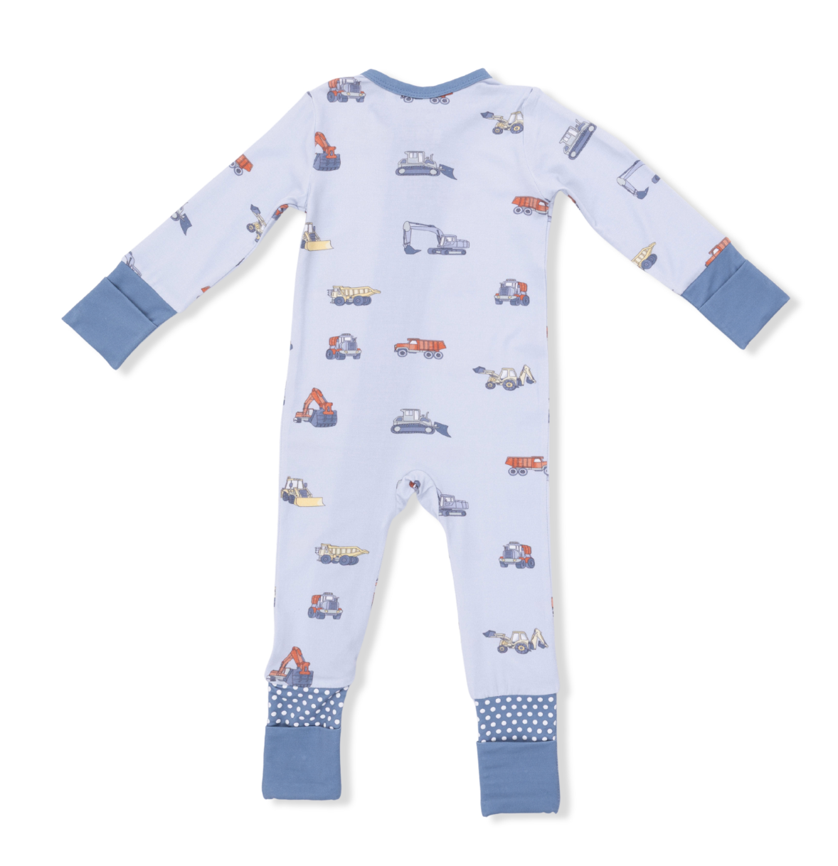 Construction Vehicles - Convertible Romper from Anderson Parker