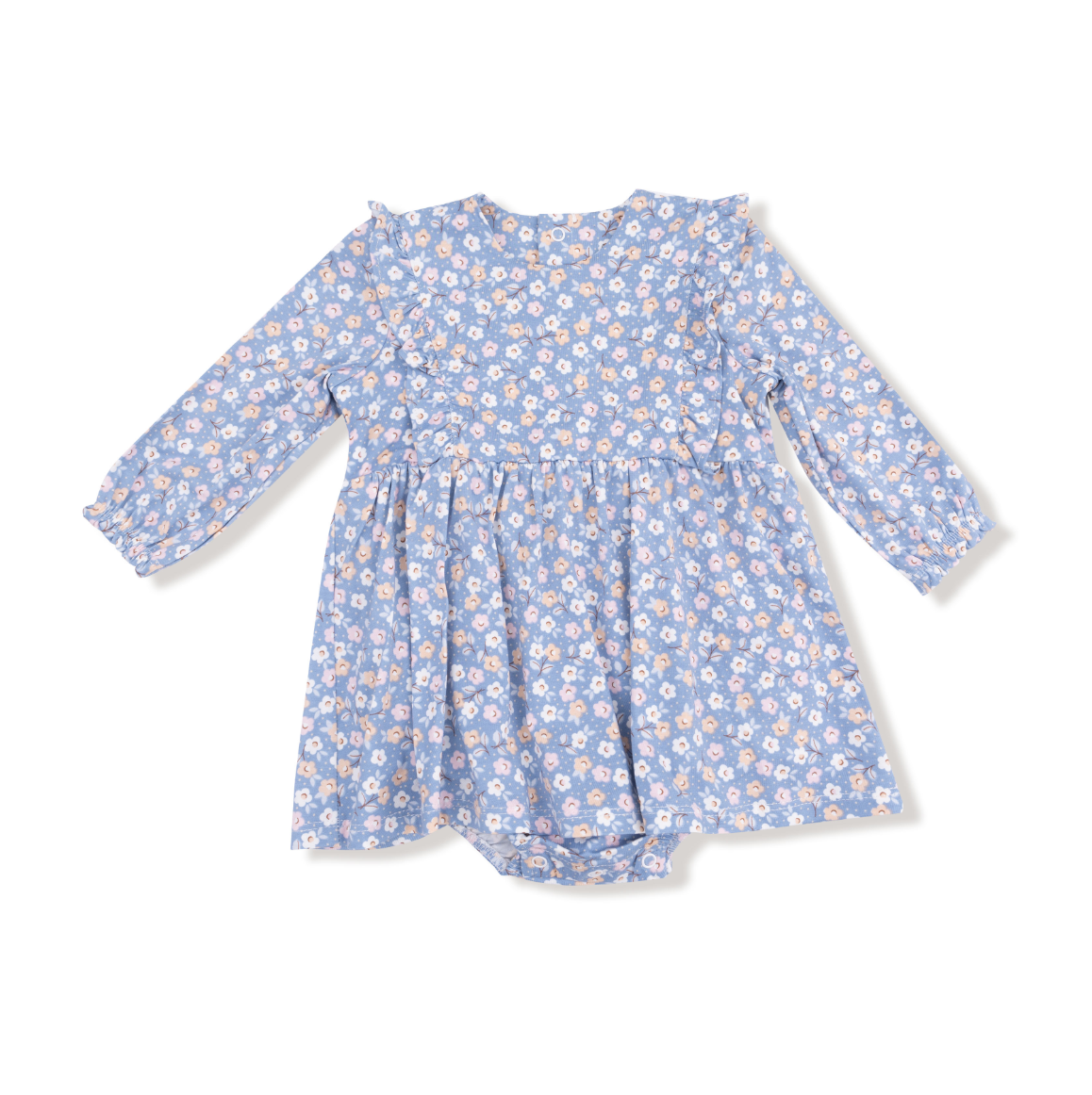Country Calico - Ruffle L/s Bodysuit Dress from Anderson Parker