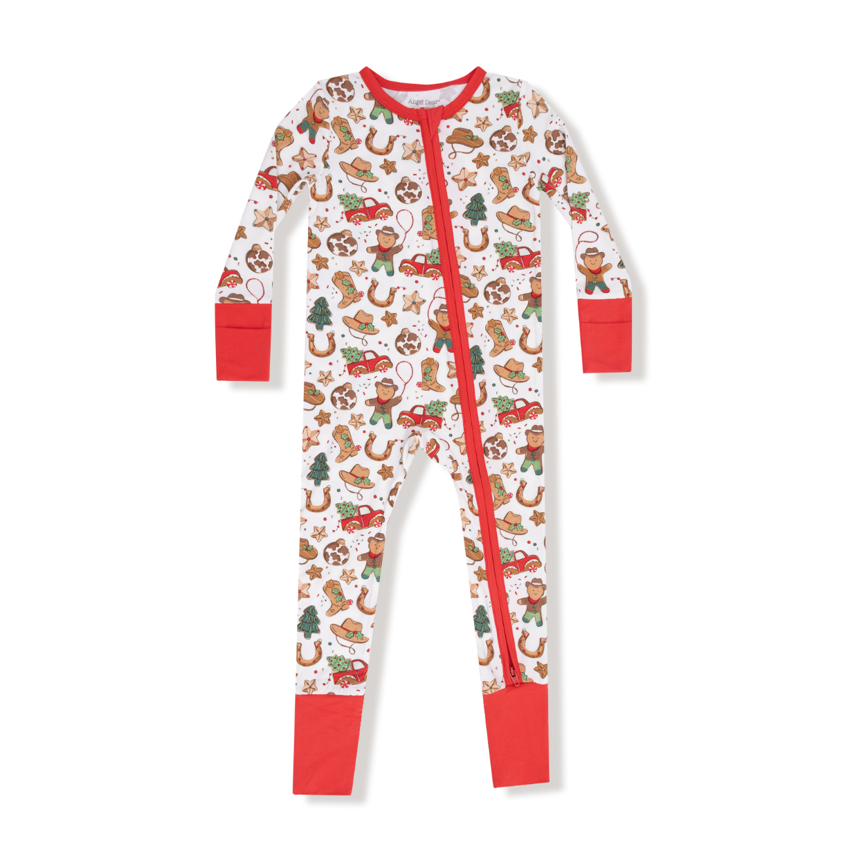 Cowboy Christmas - 2 Way Zipper Romper from Anderson Parker