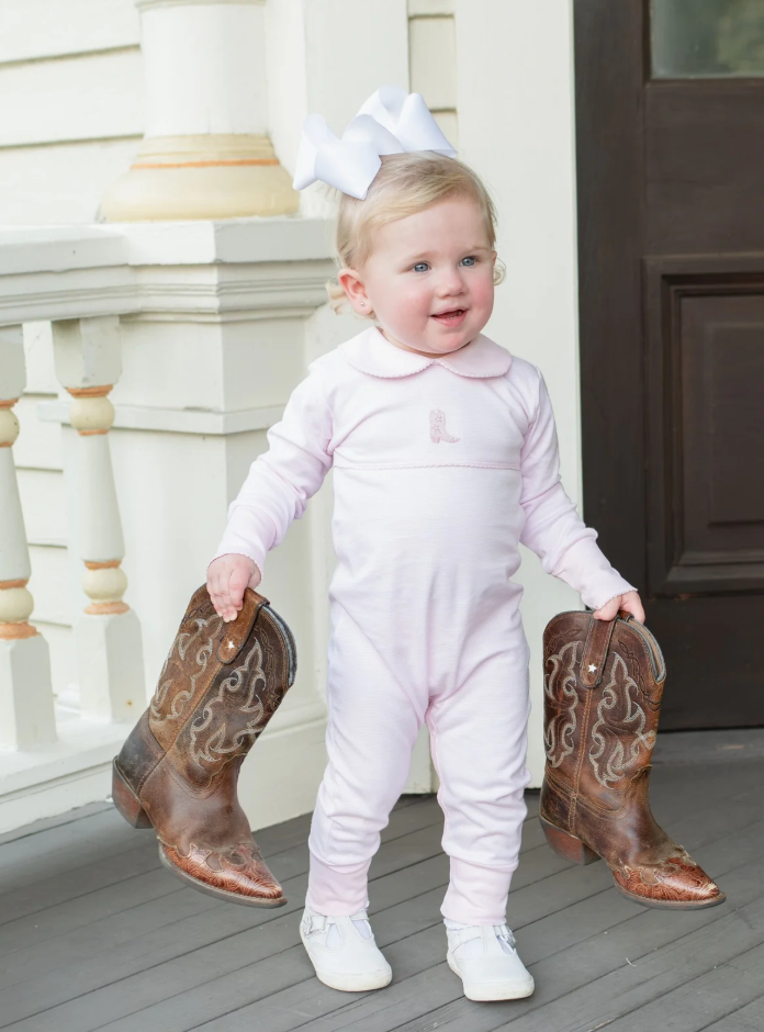 Cowgirl Boot Pima Playsuit from Anderson Parker