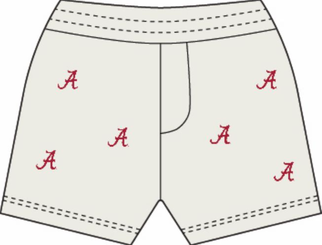 Critter Sheffield Shorts - Saratoga Stone / Alabama from Anderson Parker