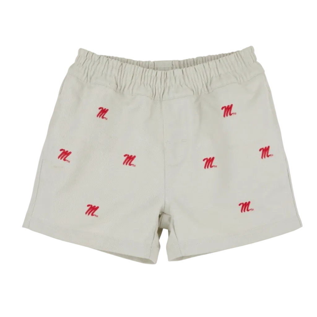 Critter Sheffield Shorts - Saratoga Stone / Ole Miss from Anderson Parker