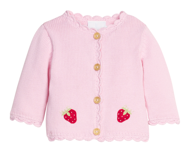 Crochet Cardigan - Strawberry from Anderson Parker
