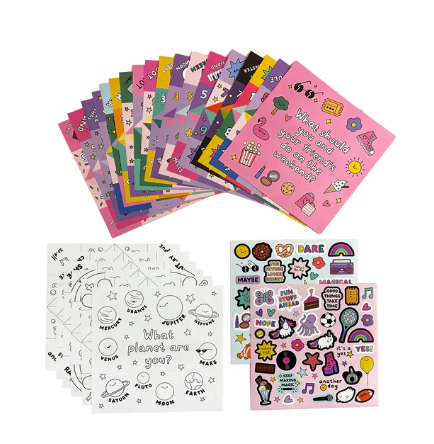 DIY Fortune Tellers Activity Kit from Anderson Parker