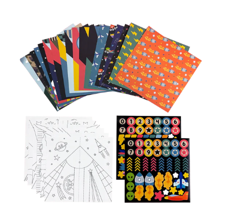 DIY Paper Airplanes Activity Kit from Anderson Parker