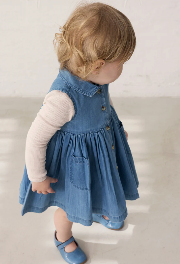 Danal - Dress - Blue Denim from Anderson Parker