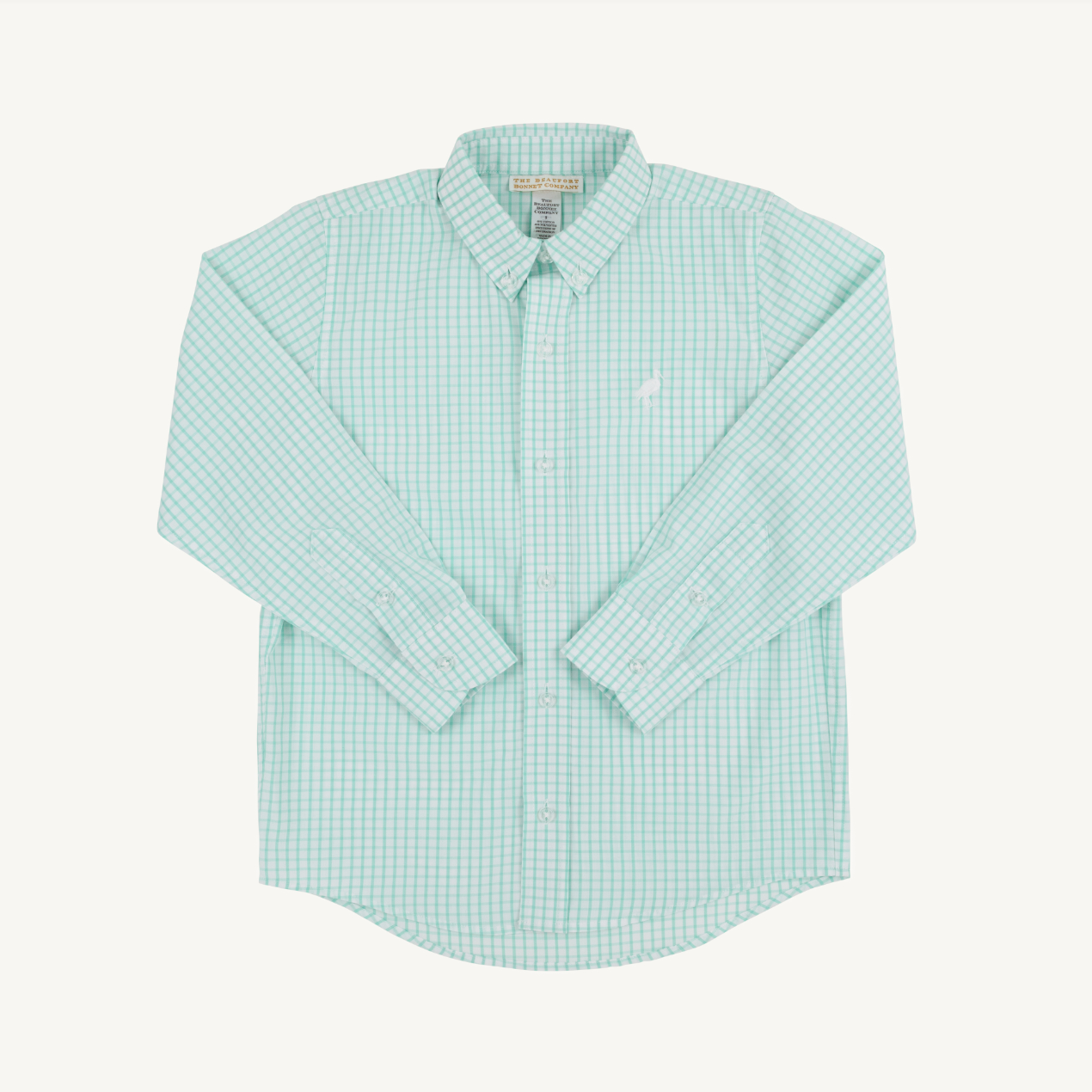 Dean's List Dress Shirt - Turks Teal Windowpane/Worth Ave White from Anderson Parker