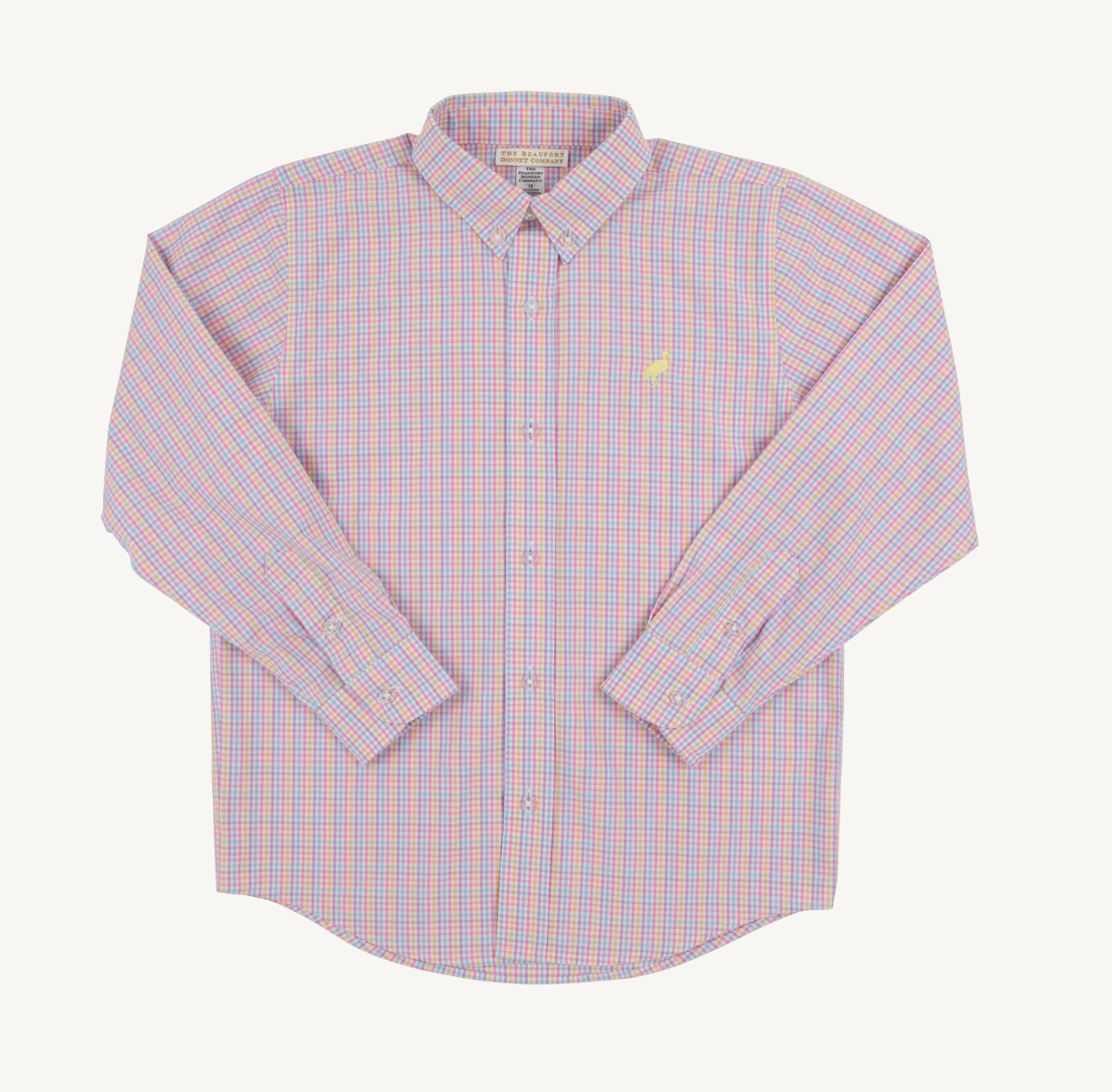 Dean's List Dress Shirt - Woodstock Park Plaid/Lake Worth Yellow from Anderson Parker