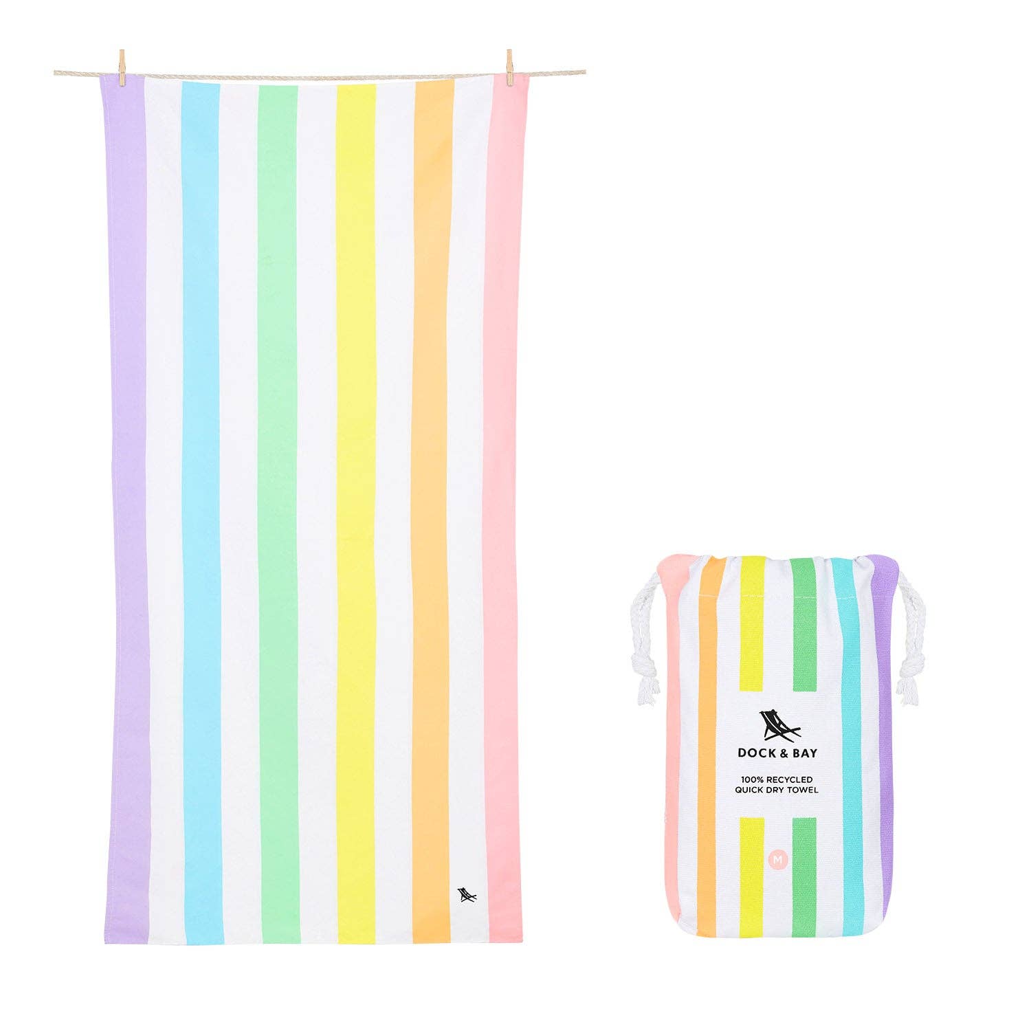 Dock & Bay Quick Dry Towels - Kids - Unicorn Waves from Anderson Parker