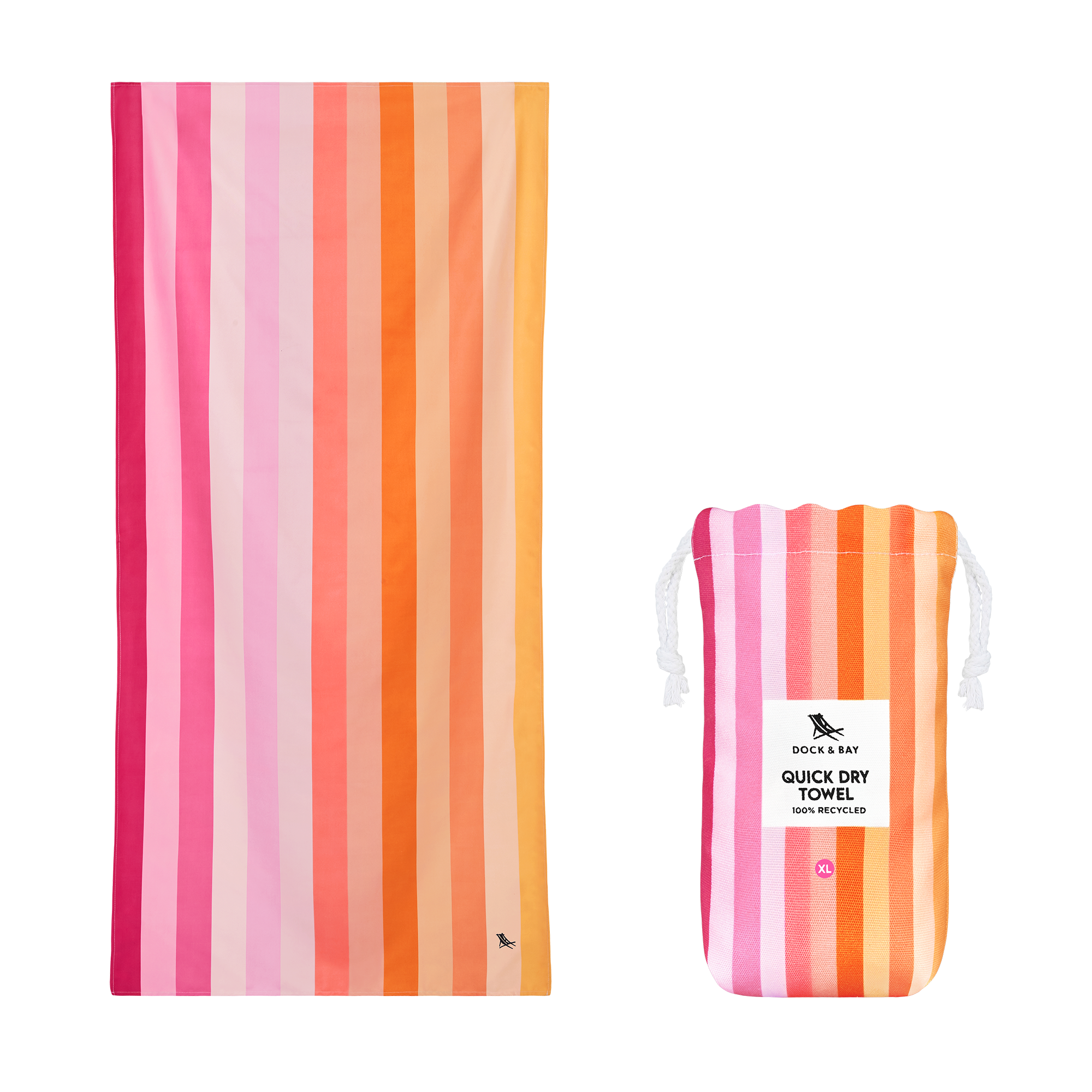 Dock & Bay Quick Dry Towels - Summer - Miami Sorbet from Anderson Parker