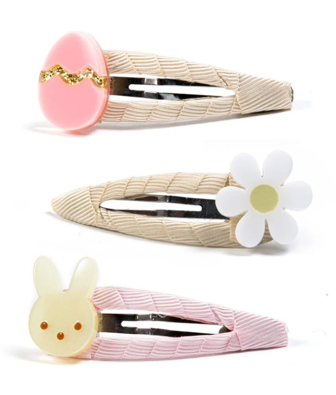 Easter Egg Daisy and Bunny Snap Clips from Anderson Parker