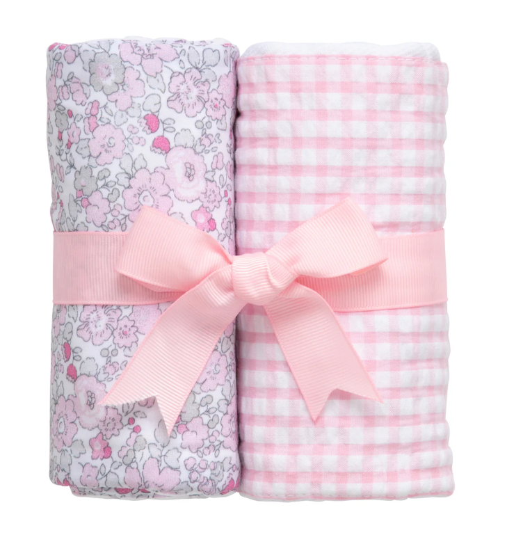 Elephant Set of Two Burps - Pink from Anderson Parker