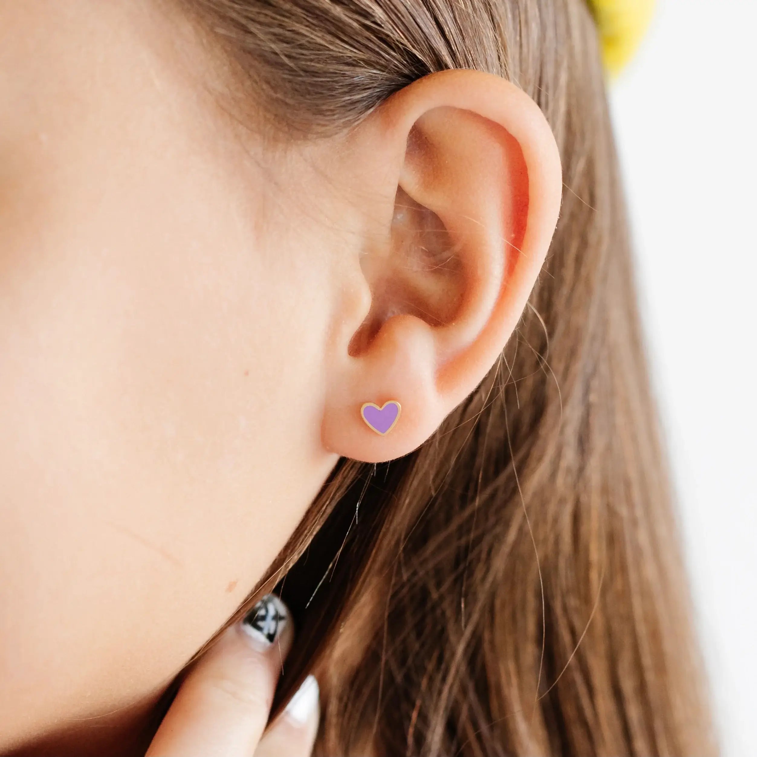 Enamel Heart from Anderson Parker