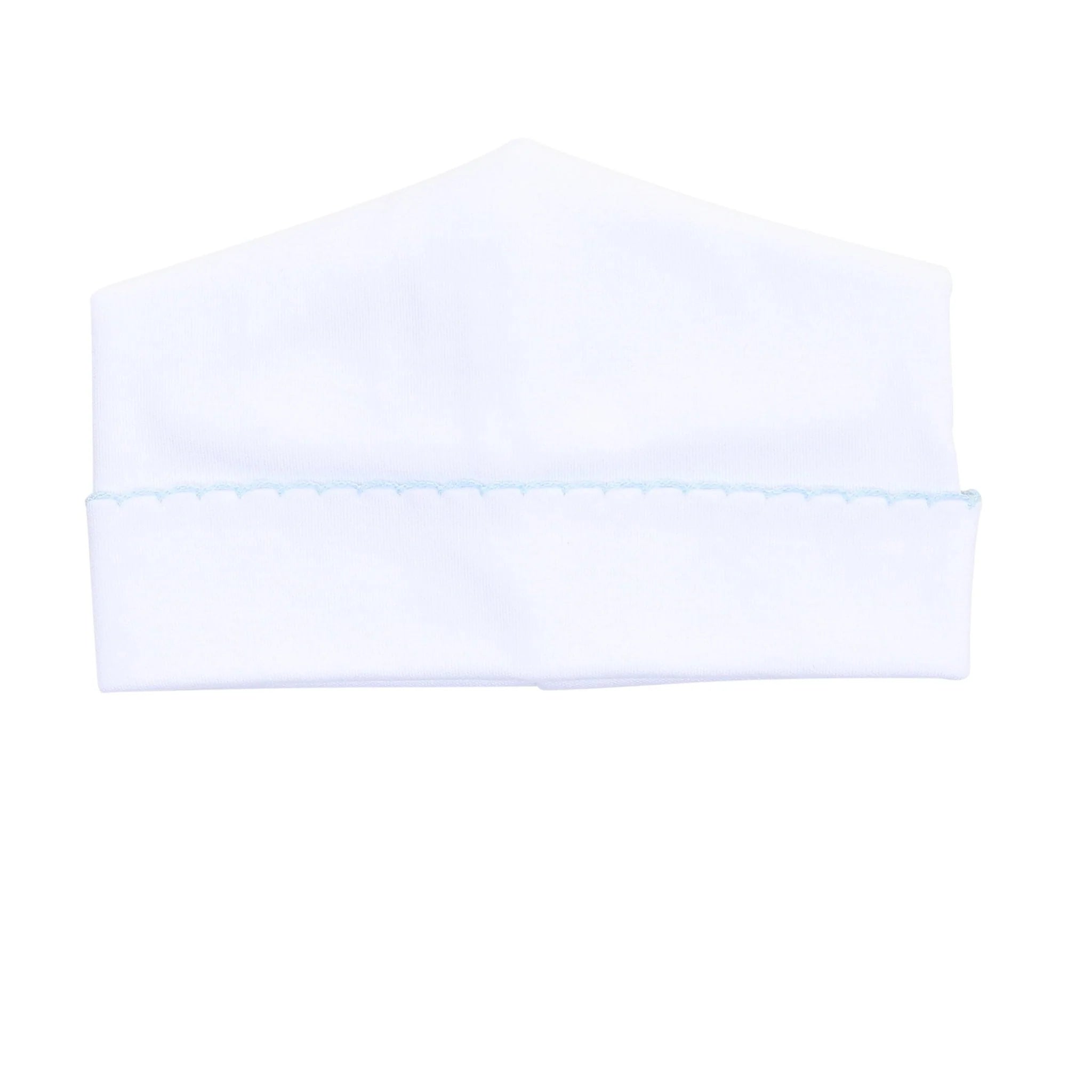 Essentials White Hat with Blue Trim from Anderson Parker