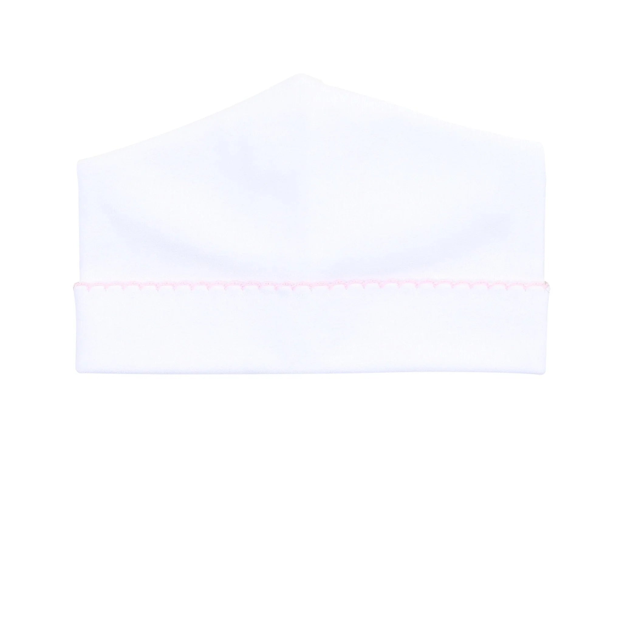 Essentials White Hat with Pink Trim from Anderson Parker