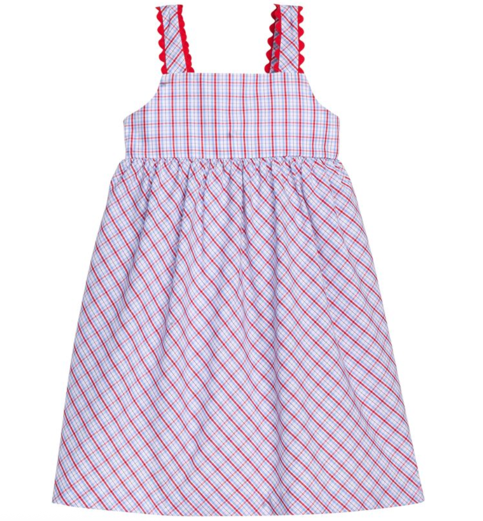 Evie Dress - Patriotic Plaid from Anderson Parker