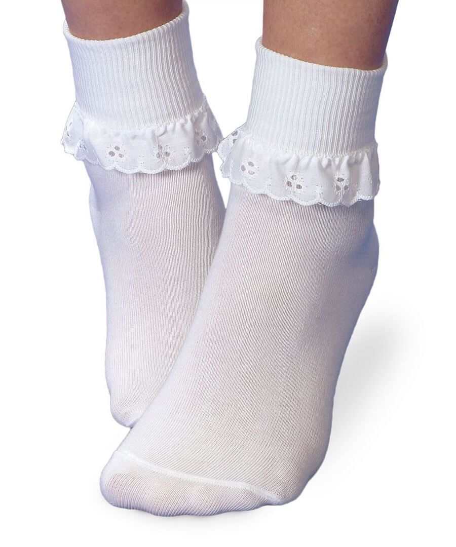 Eyelet Lace Turn Cuff Socks 1 Pair from Anderson Parker