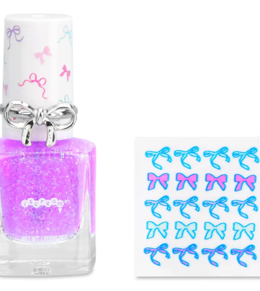 Fancy Bows Nail Polish & Ring Set from Anderson Parker