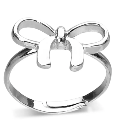 Fancy Bows Nail Polish & Ring Set from Anderson Parker