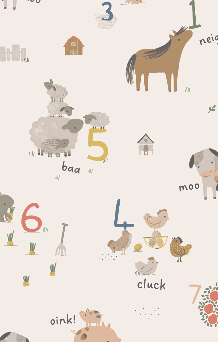 Farm Sounds - 2 Way Zipper Footie from Anderson Parker