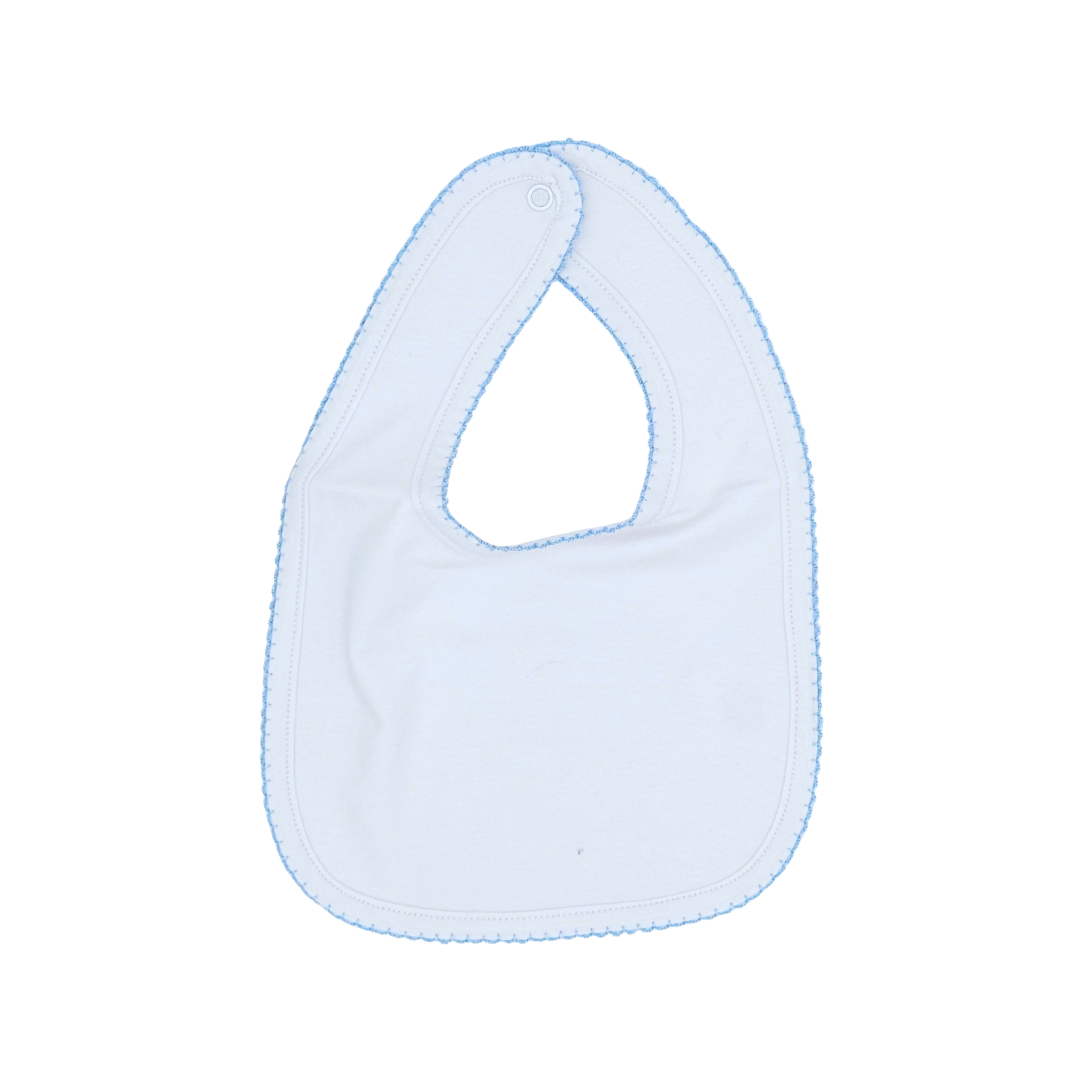 Feeding Bib with Picot Trim from Anderson Parker