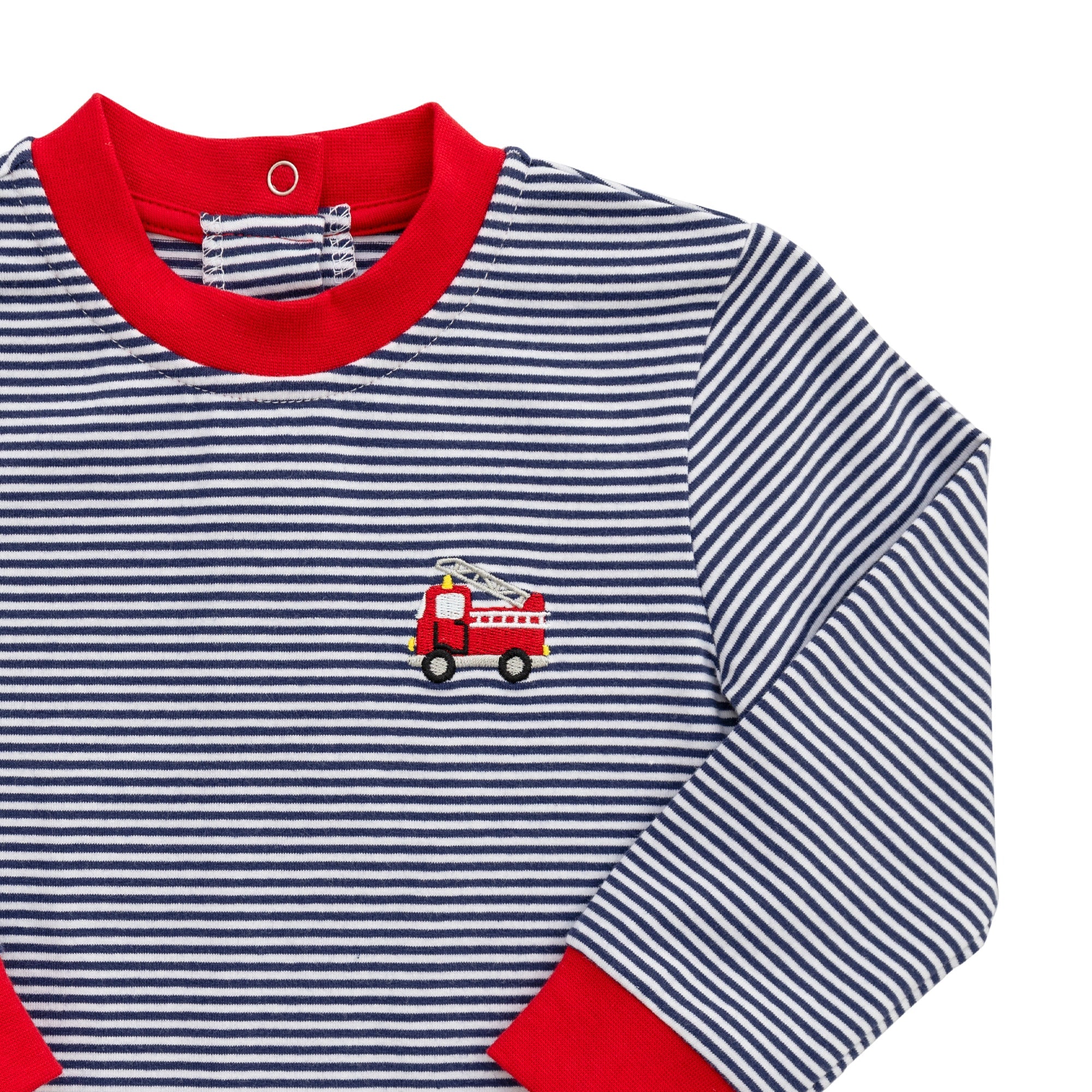 Firetruck Romper from Anderson Parker