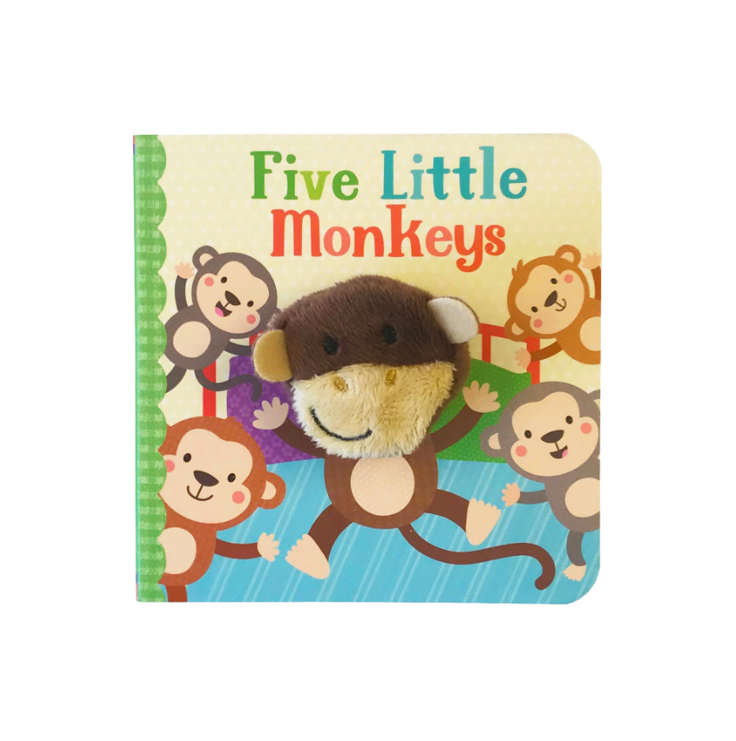 Five Little Monkeys Finger Puppet Board Book from Anderson Parker