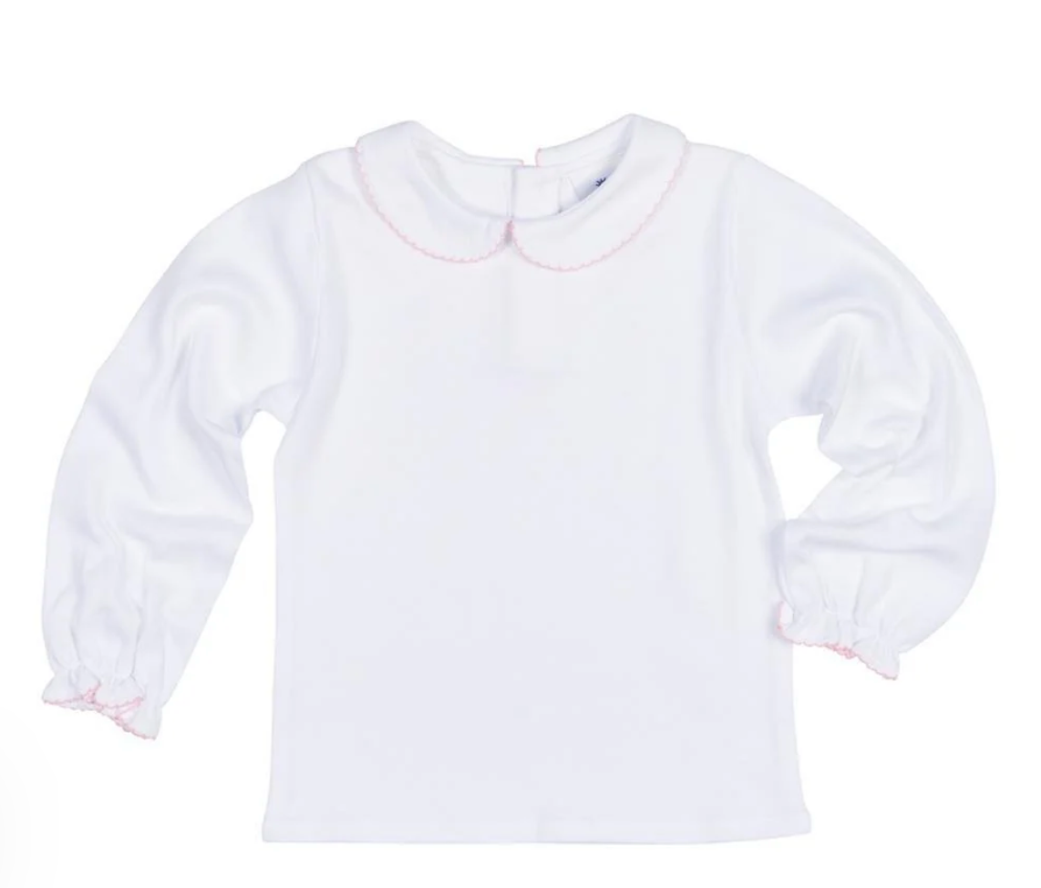 Floral Corduroy Jumper With Flowers with Undershirt from Anderson Parker