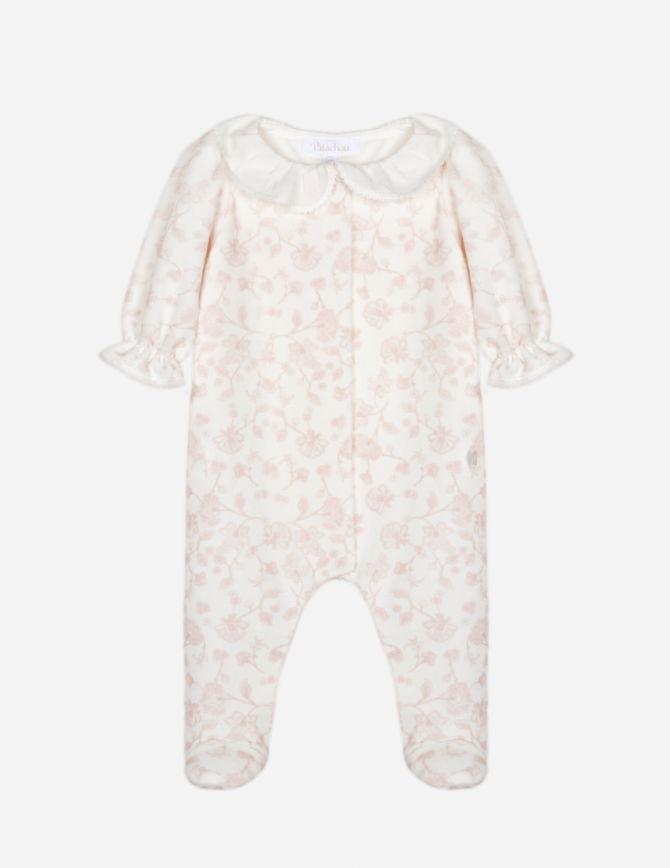 Floral Jersey Velour Babygrow from Anderson Parker