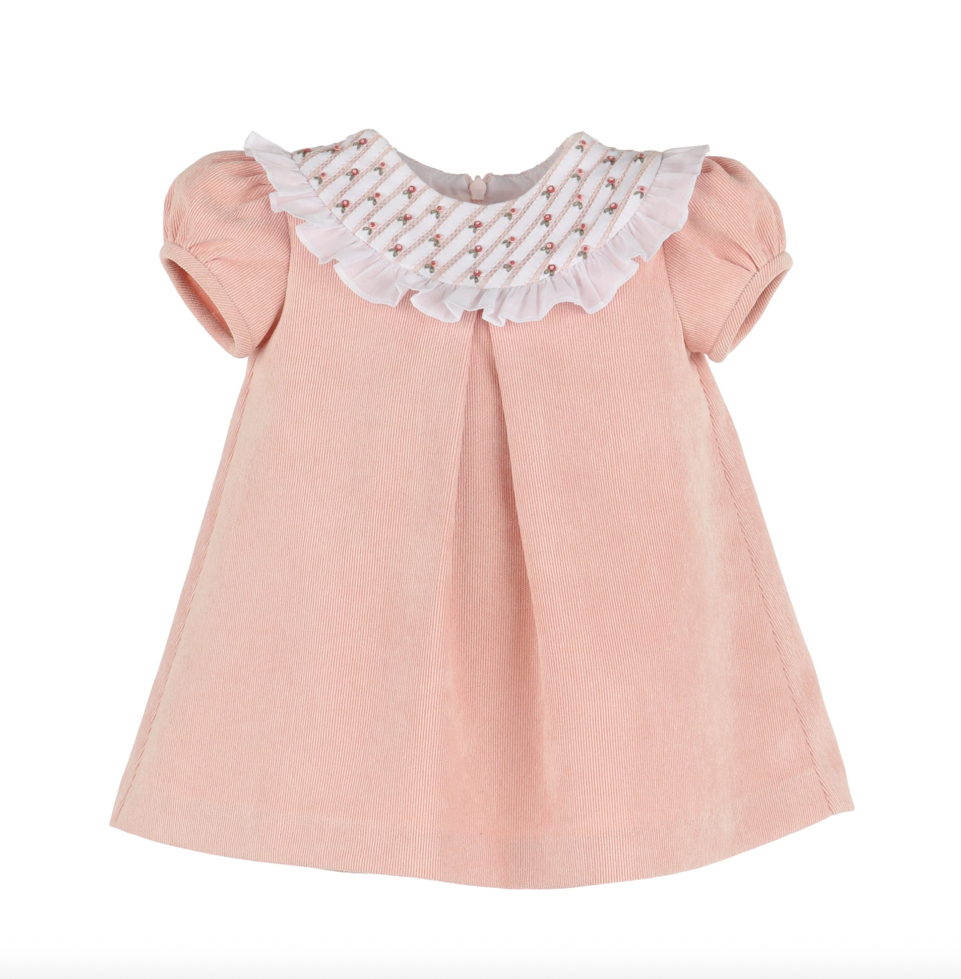 Floral Randall Bib Dress, Rose from Anderson Parker