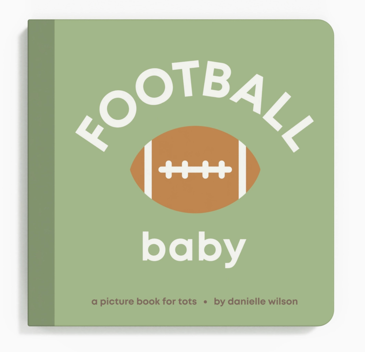 Football baby book from Anderson Parker