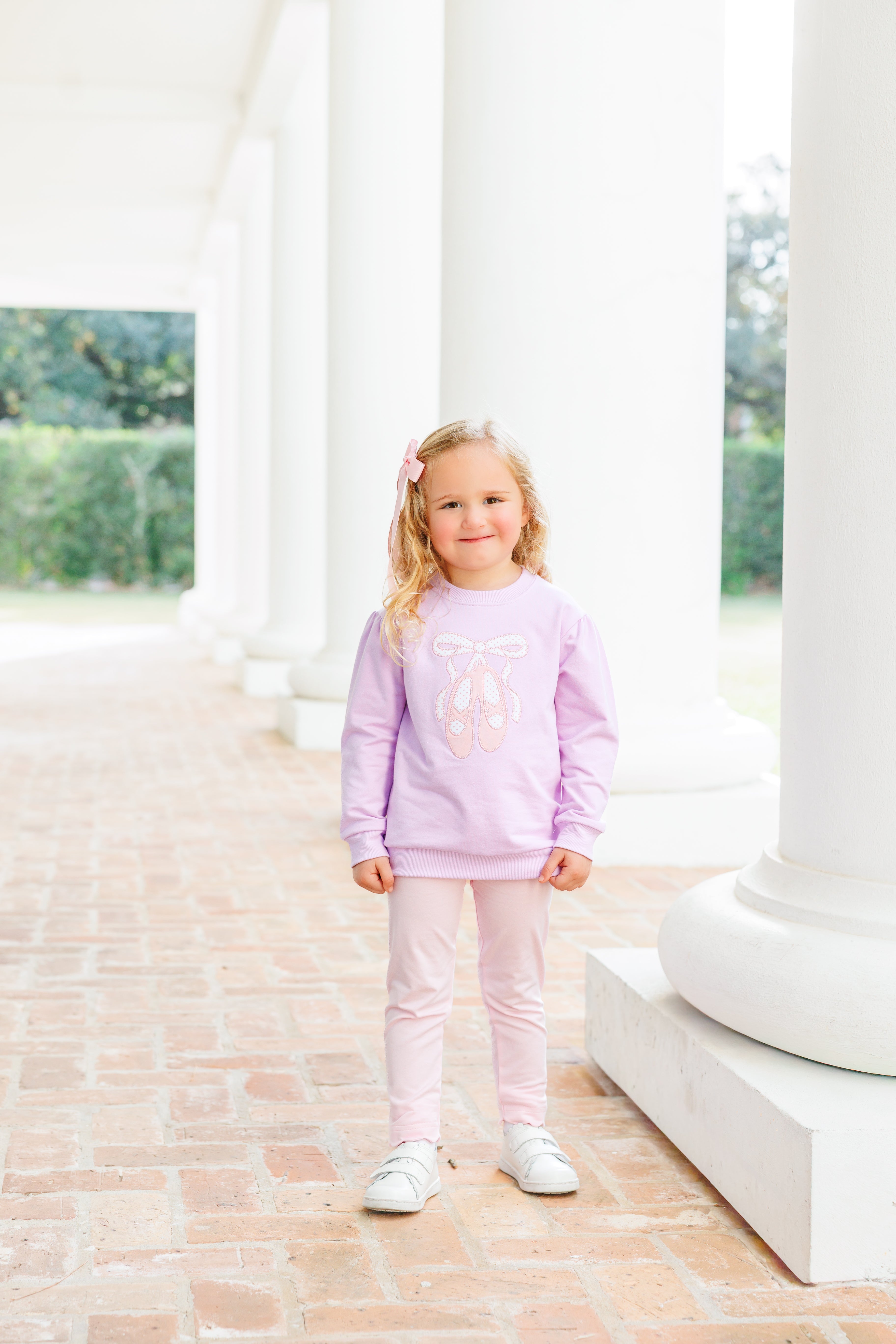 French Terry Pullover - Ballet Shoes from Anderson Parker