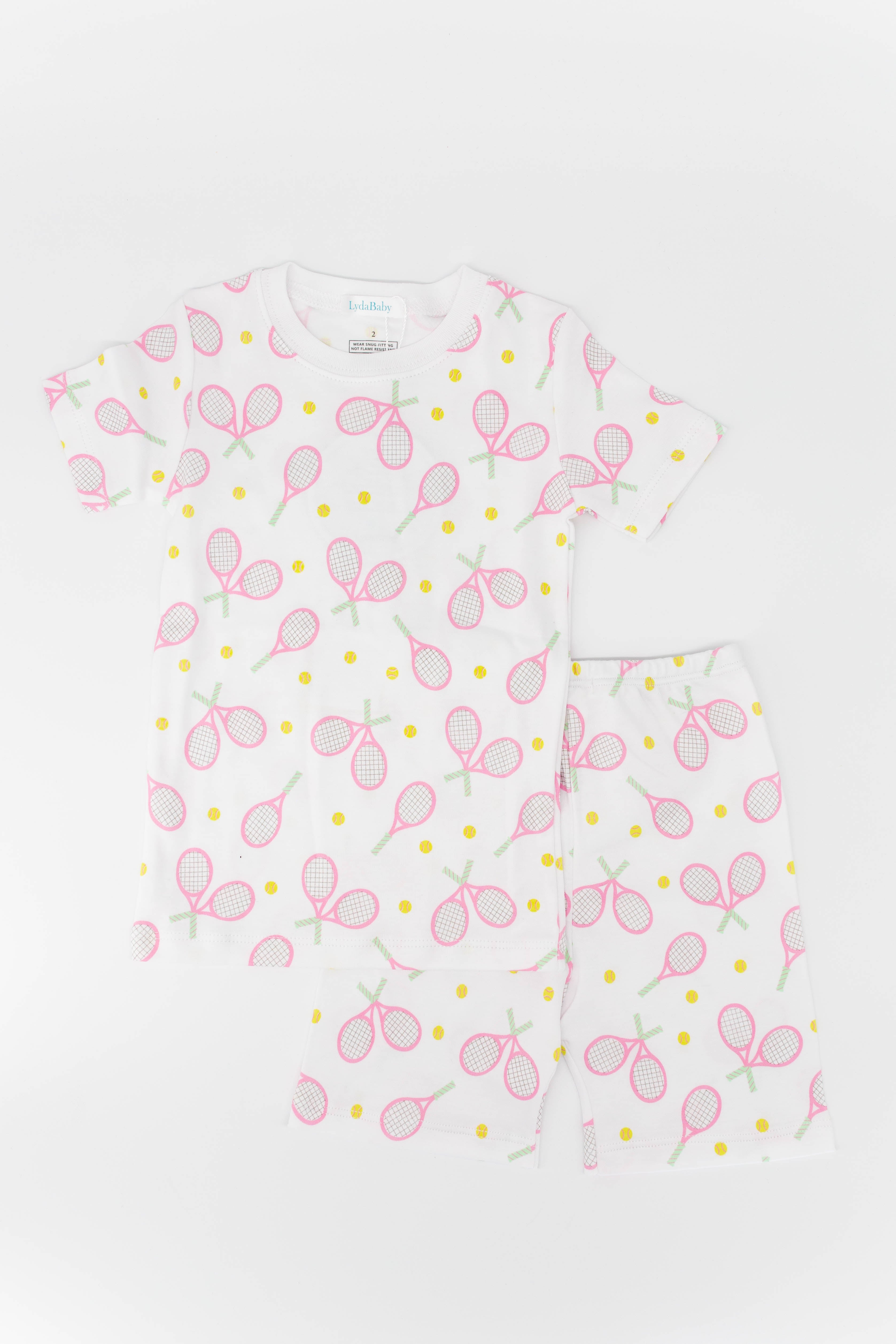 Game, Set, Match Pajama Short Set from Anderson Parker