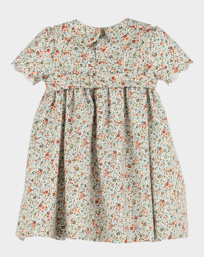 Girl's Autumn Glow Smock Dress from Anderson Parker