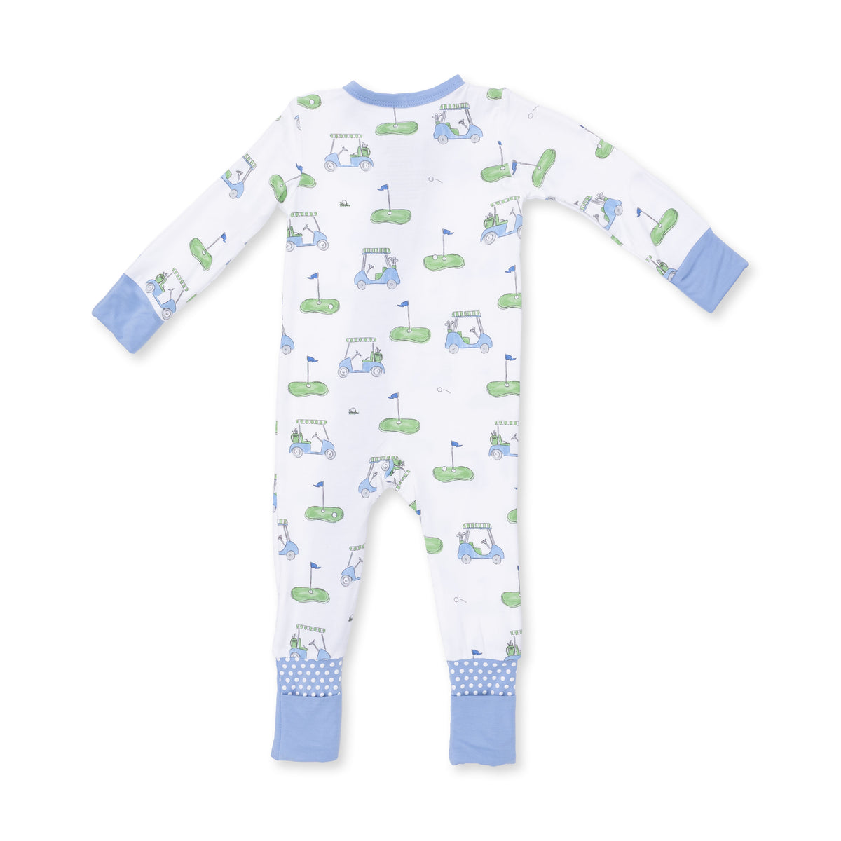 Golf Carts Blue - Convertible Romper from Anderson Parker
