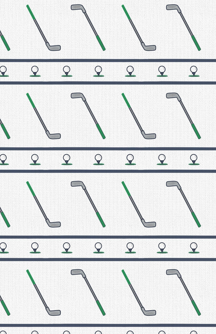 Golf Club - 2 Way Zipper Footie from Anderson Parker