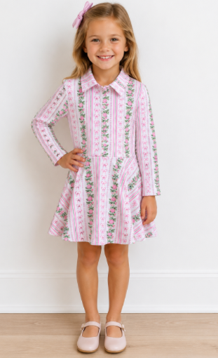 Grace Dress- Bow Garden from Anderson Parker