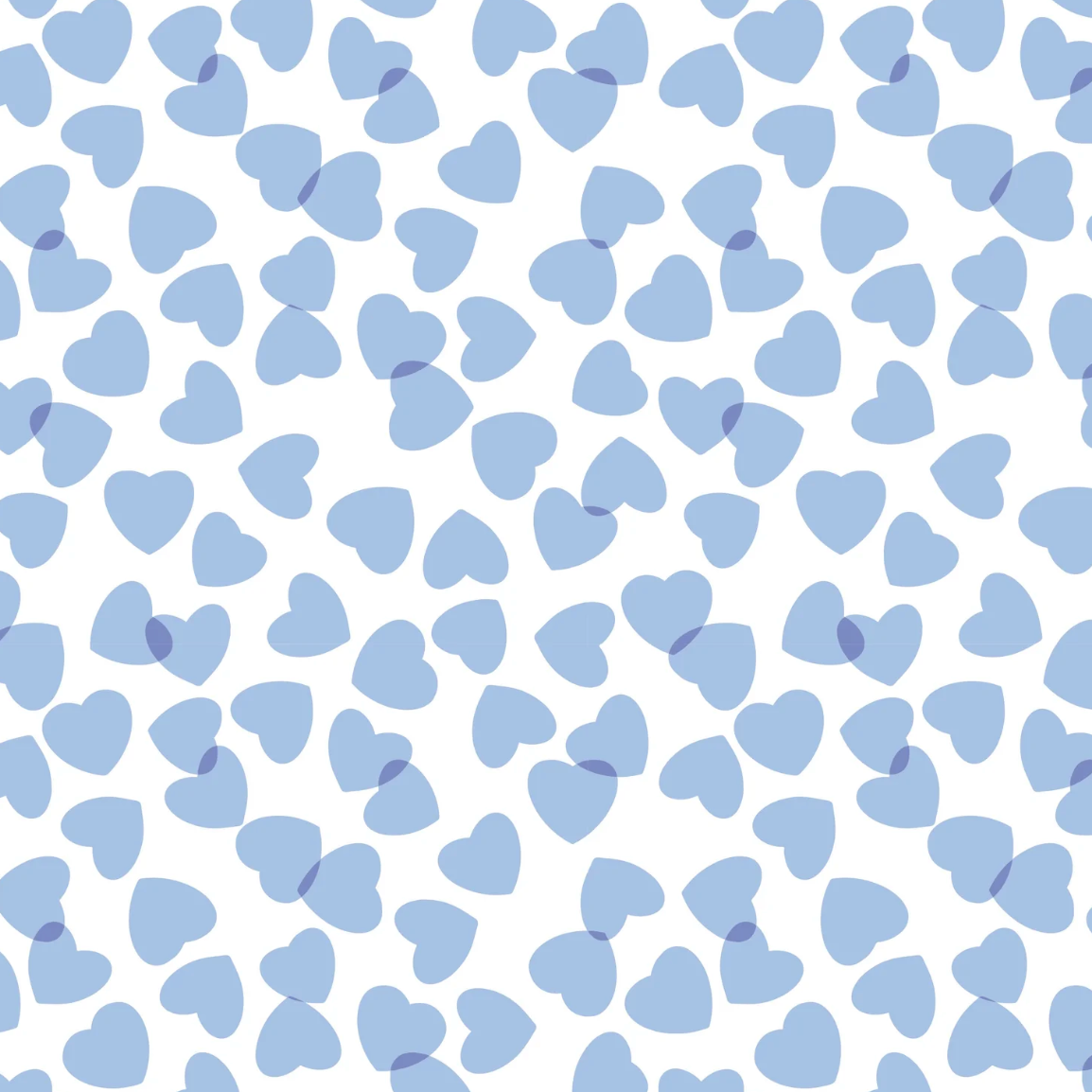 Grayson Pajama Pant Set - Confetti Hearts Blue from Anderson Parker