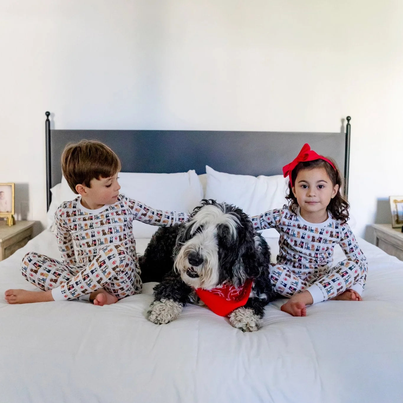 Grayson Pajama Pant Set - Western Pups from Anderson Parker