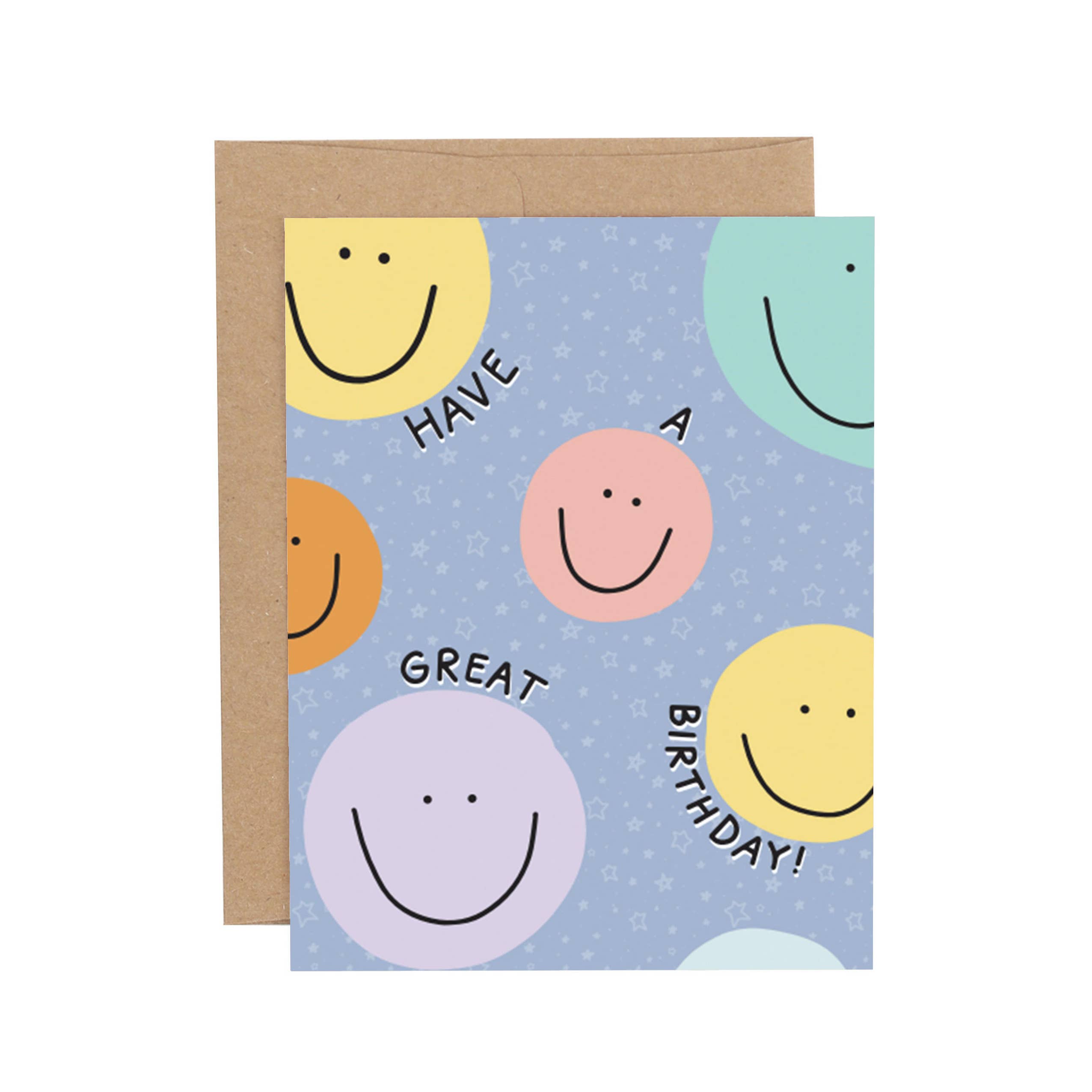 Have A Great Birthday Smileys Greeting Card from Anderson Parker