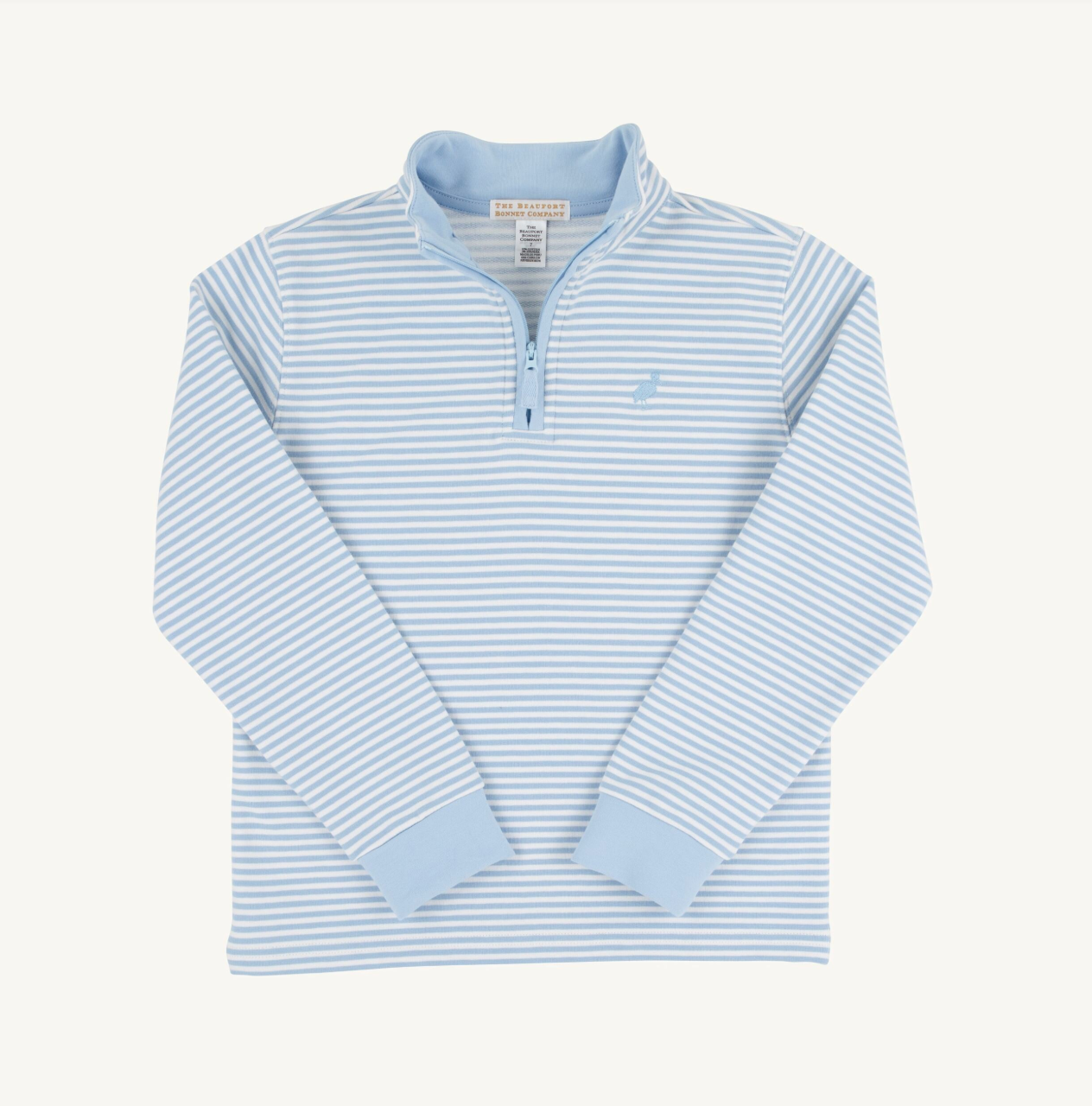 Hayword Half-Zip - Beale Street Blue Stripe/Beale Street Blue from Anderson Parker