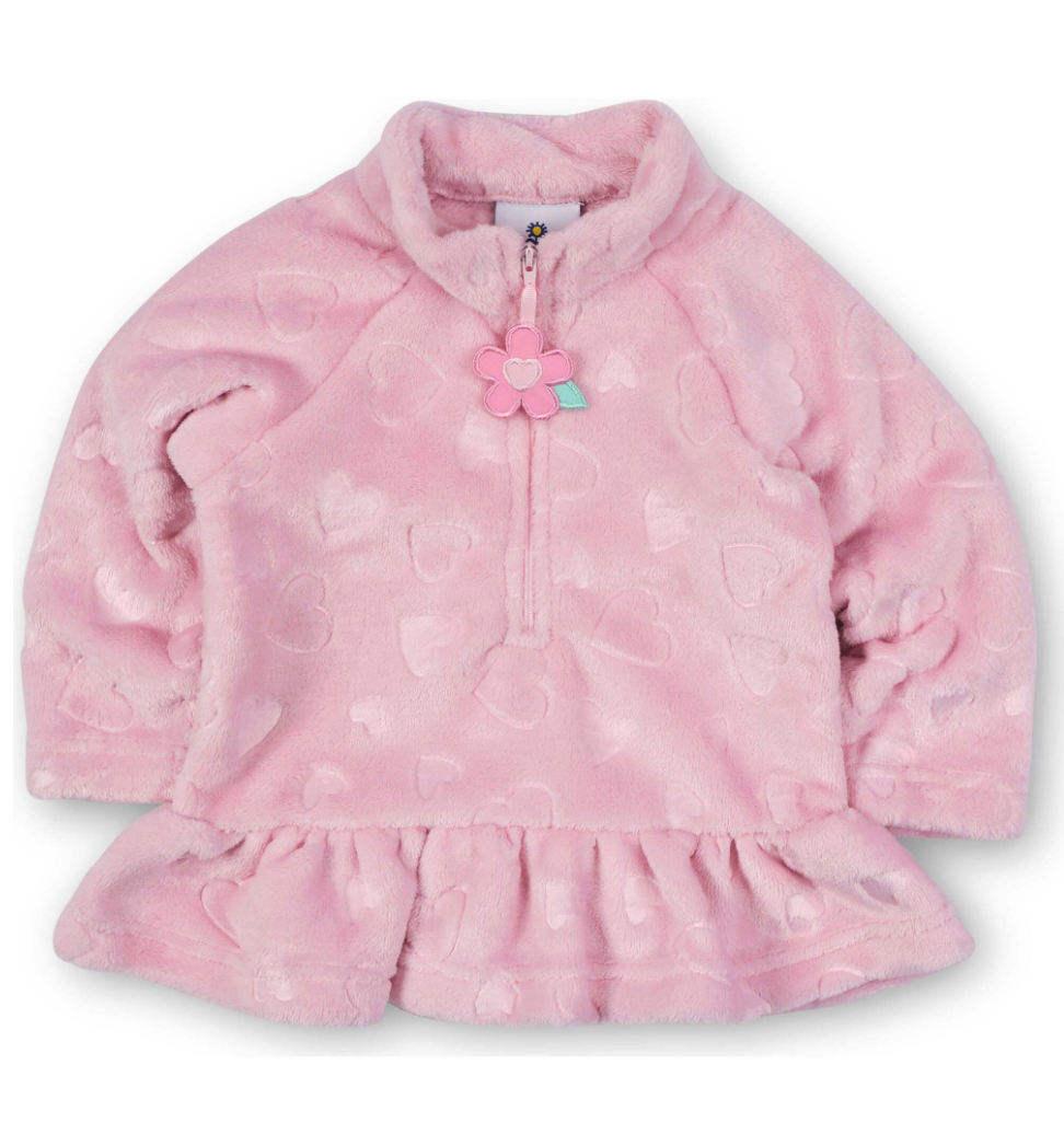 Heart Fleece Top and Flower Legging Set from Anderson Parker