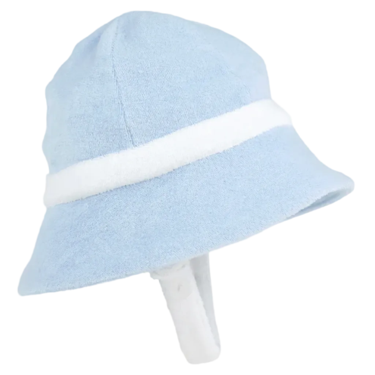 Henry's Boating Bucket Hat (Terrycloth) - Beale Street Blue with Worth Avenue White from Anderson Parker