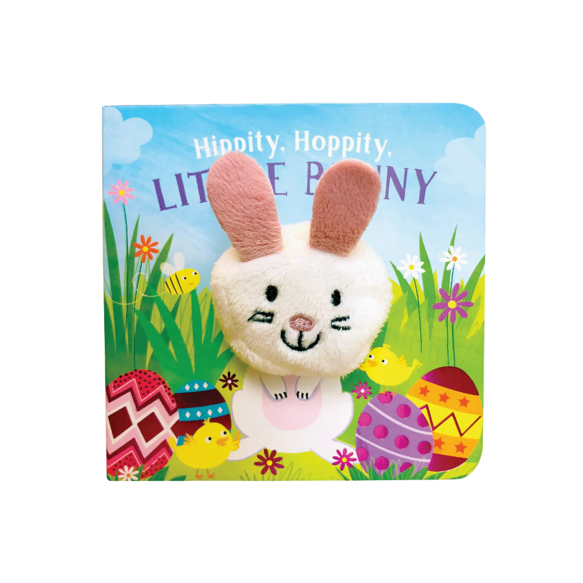 Hippity, Hoppity, Little Bunny Finger Puppet Board Book from Anderson Parker
